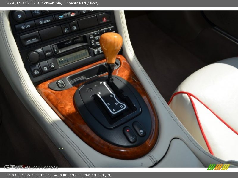 Phoenix Red / Ivory 1999 Jaguar XK XK8 Convertible