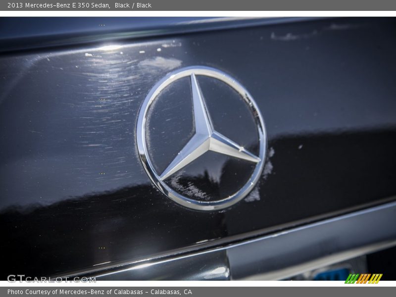 Black / Black 2013 Mercedes-Benz E 350 Sedan