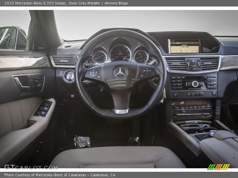 Steel Grey Metallic / Almond Beige 2010 Mercedes-Benz E 350 Sedan