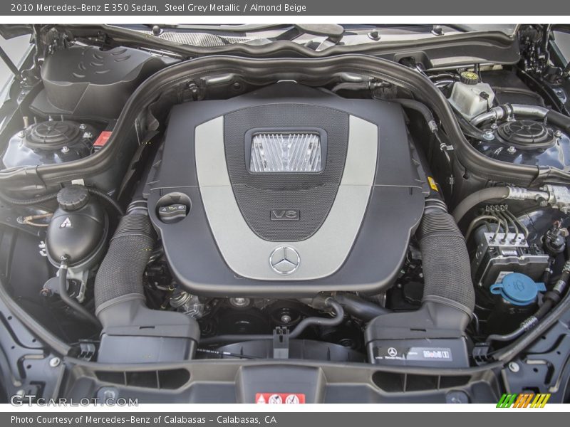 Steel Grey Metallic / Almond Beige 2010 Mercedes-Benz E 350 Sedan