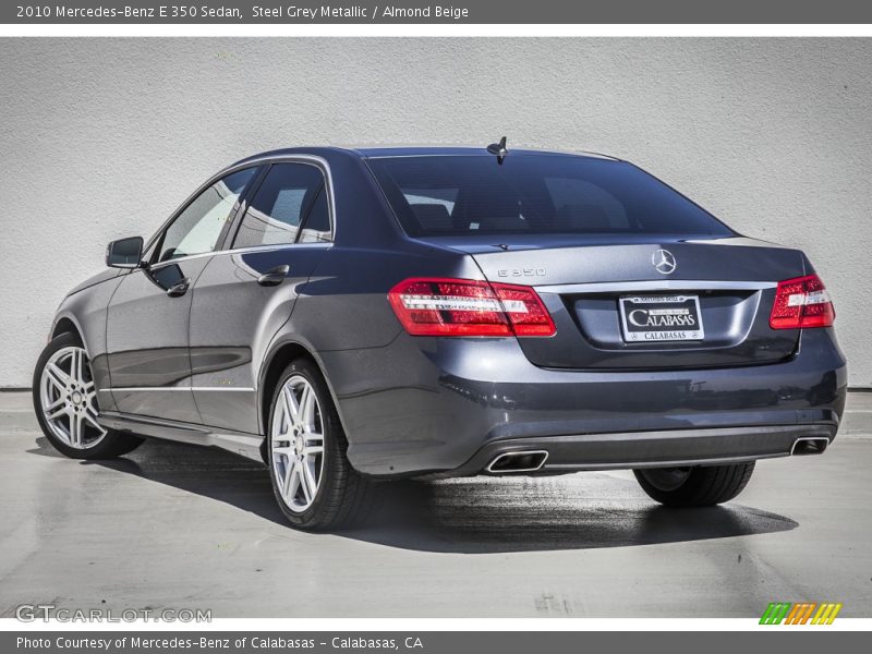 Steel Grey Metallic / Almond Beige 2010 Mercedes-Benz E 350 Sedan