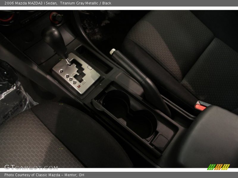 Titanium Gray Metallic / Black 2006 Mazda MAZDA3 i Sedan
