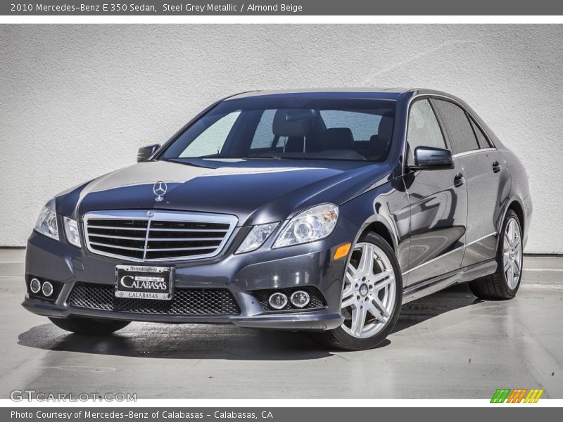 Steel Grey Metallic / Almond Beige 2010 Mercedes-Benz E 350 Sedan