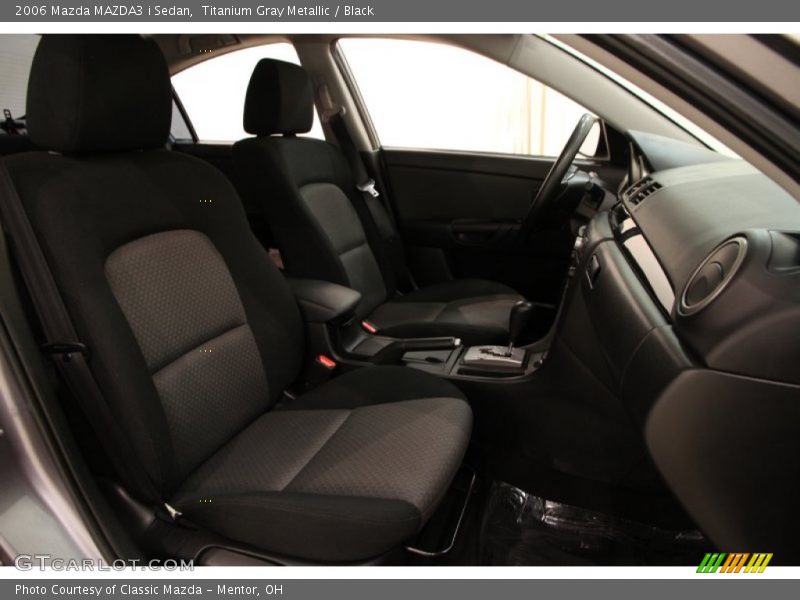 Titanium Gray Metallic / Black 2006 Mazda MAZDA3 i Sedan