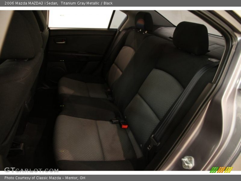 Titanium Gray Metallic / Black 2006 Mazda MAZDA3 i Sedan