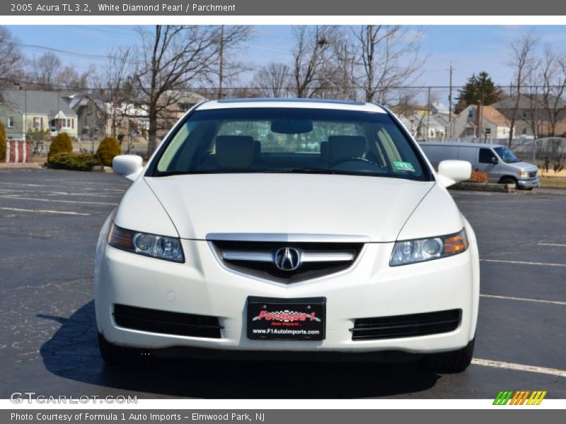 White Diamond Pearl / Parchment 2005 Acura TL 3.2
