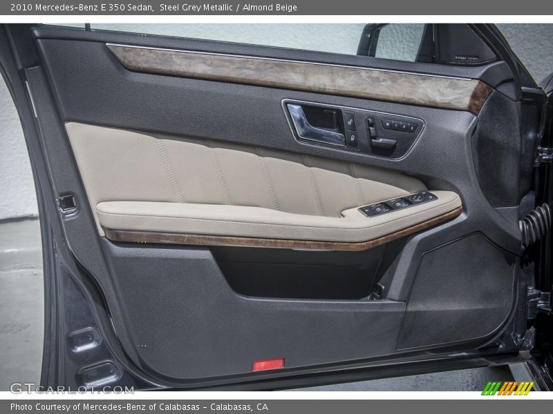 Steel Grey Metallic / Almond Beige 2010 Mercedes-Benz E 350 Sedan