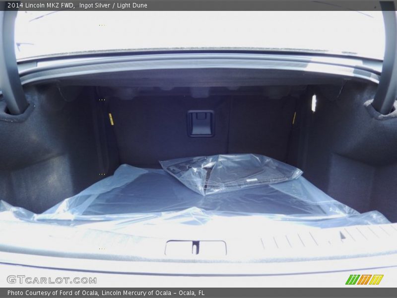 Ingot Silver / Light Dune 2014 Lincoln MKZ FWD