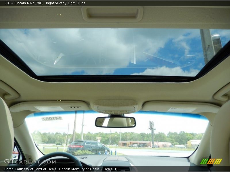 Ingot Silver / Light Dune 2014 Lincoln MKZ FWD