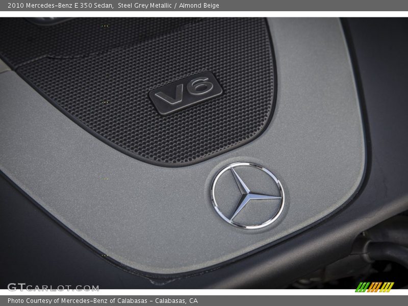 Steel Grey Metallic / Almond Beige 2010 Mercedes-Benz E 350 Sedan