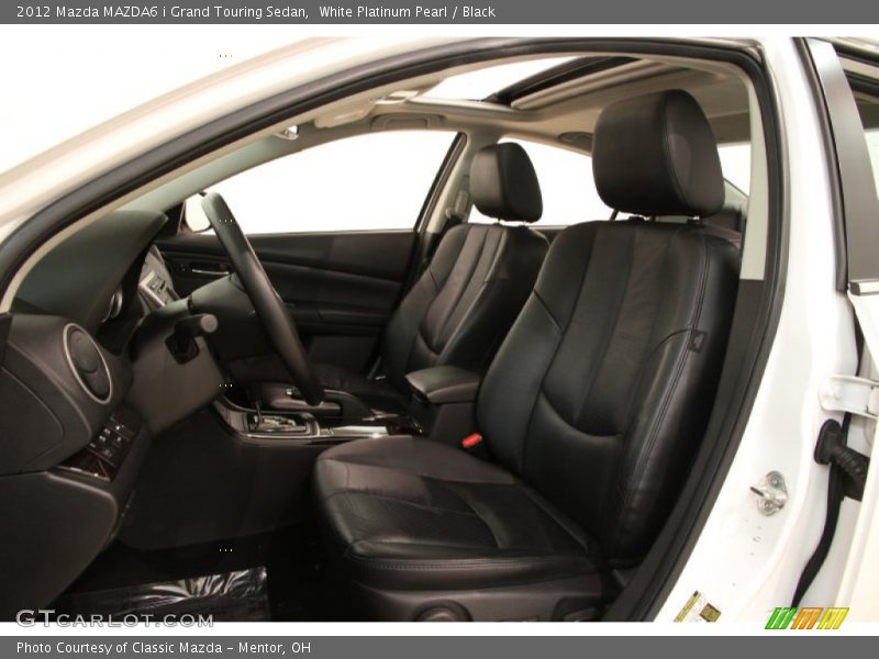 Front Seat of 2012 MAZDA6 i Grand Touring Sedan