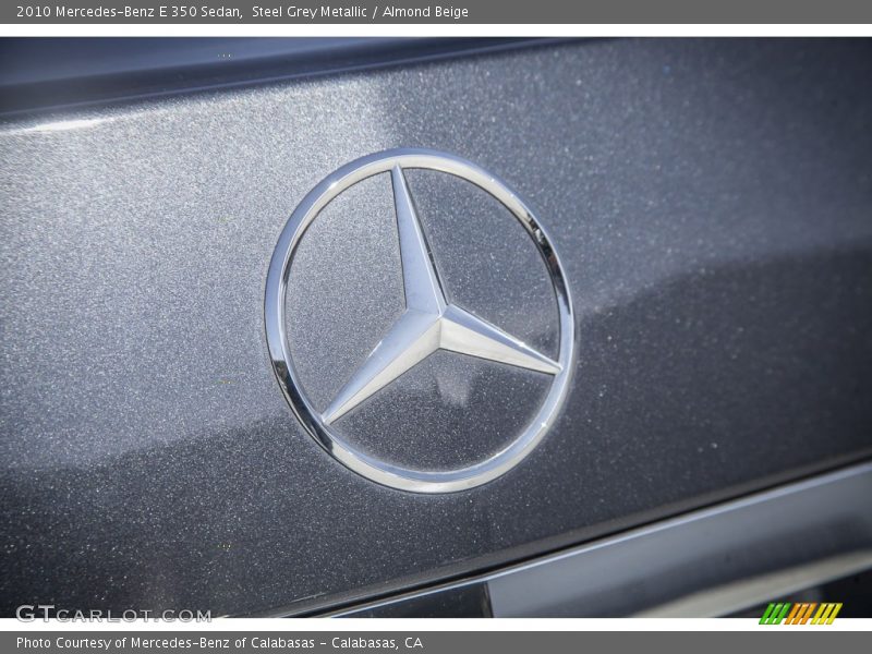 Steel Grey Metallic / Almond Beige 2010 Mercedes-Benz E 350 Sedan