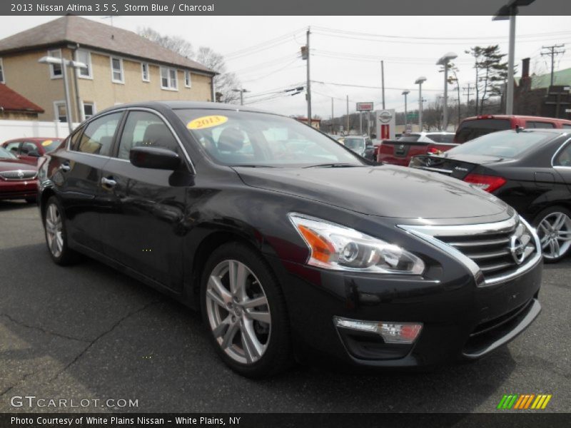 Storm Blue / Charcoal 2013 Nissan Altima 3.5 S