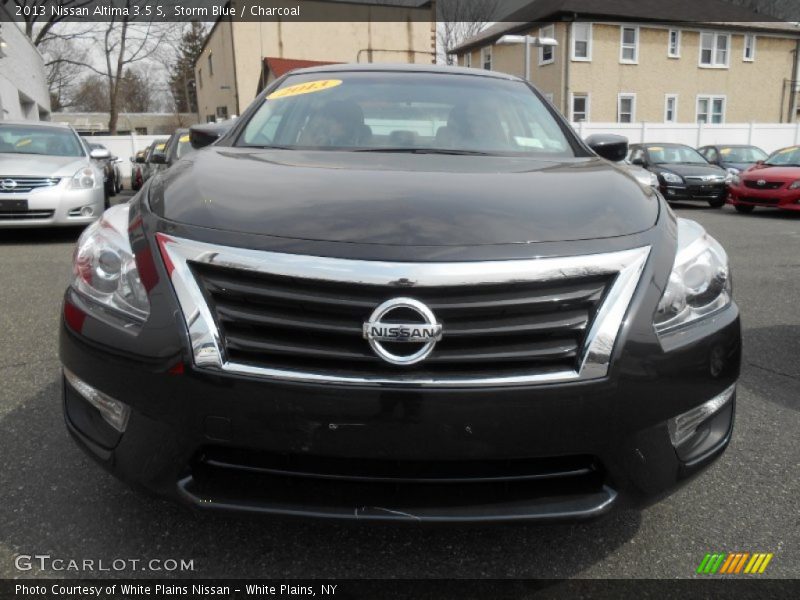 Storm Blue / Charcoal 2013 Nissan Altima 3.5 S