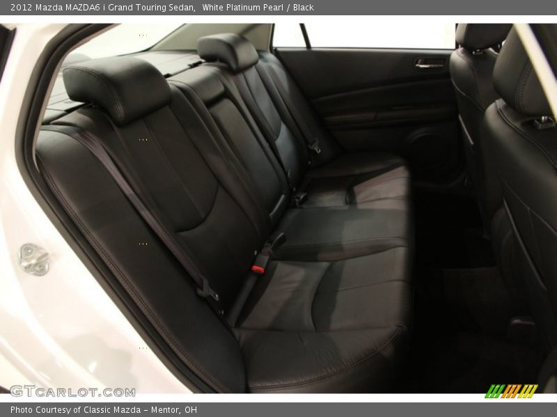 Rear Seat of 2012 MAZDA6 i Grand Touring Sedan
