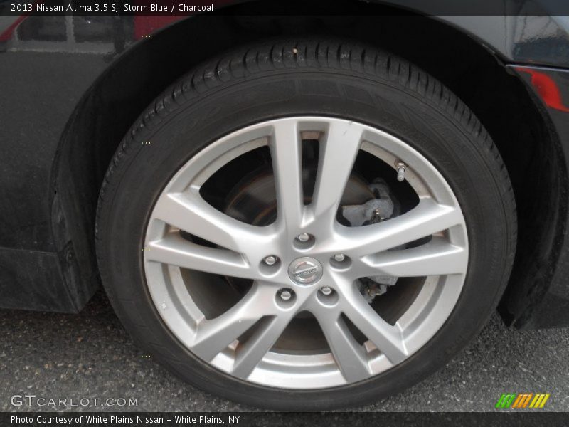 Storm Blue / Charcoal 2013 Nissan Altima 3.5 S