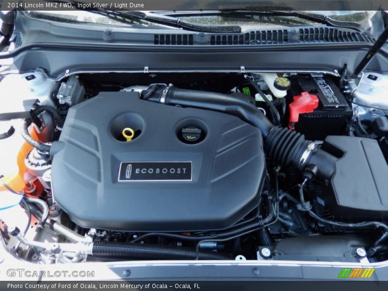 Ingot Silver / Light Dune 2014 Lincoln MKZ FWD