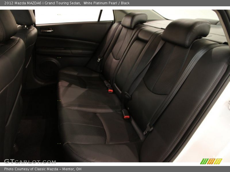 White Platinum Pearl / Black 2012 Mazda MAZDA6 i Grand Touring Sedan