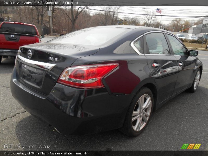 Storm Blue / Charcoal 2013 Nissan Altima 3.5 S