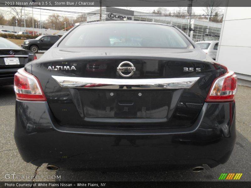 Storm Blue / Charcoal 2013 Nissan Altima 3.5 S