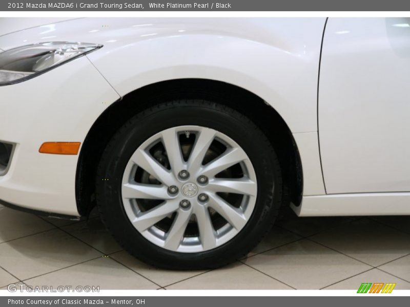 White Platinum Pearl / Black 2012 Mazda MAZDA6 i Grand Touring Sedan