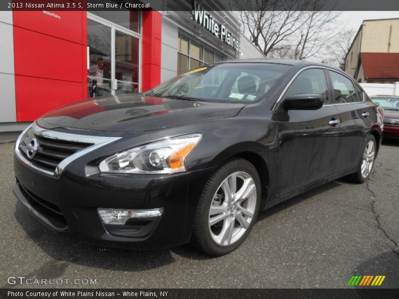 Storm Blue / Charcoal 2013 Nissan Altima 3.5 S