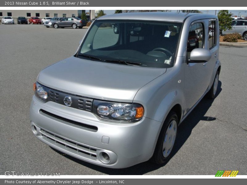 Brilliant Silver / Black 2013 Nissan Cube 1.8 S