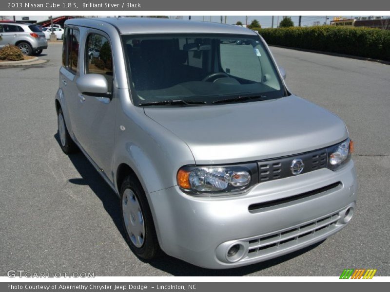 Brilliant Silver / Black 2013 Nissan Cube 1.8 S