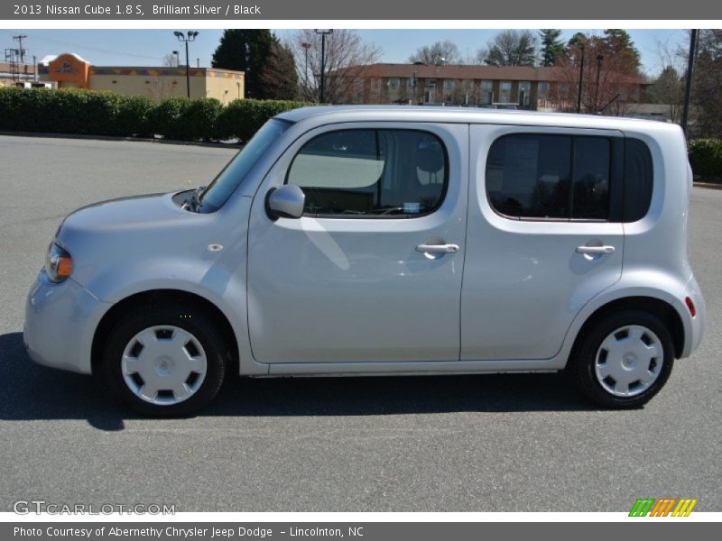 Brilliant Silver / Black 2013 Nissan Cube 1.8 S