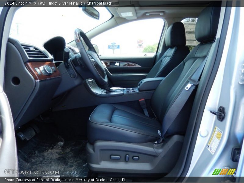  2014 MKX FWD Charcoal Black Interior