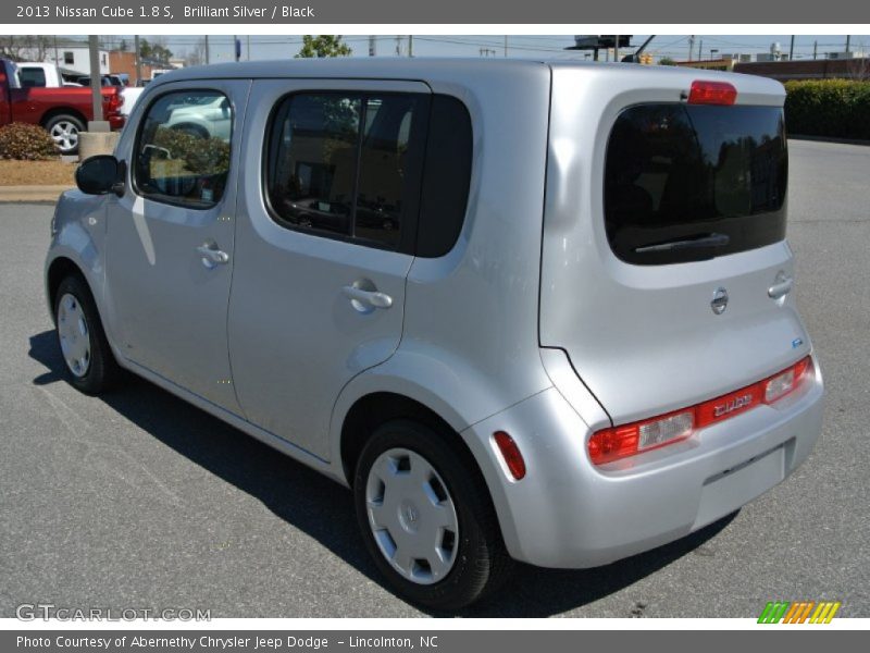 Brilliant Silver / Black 2013 Nissan Cube 1.8 S