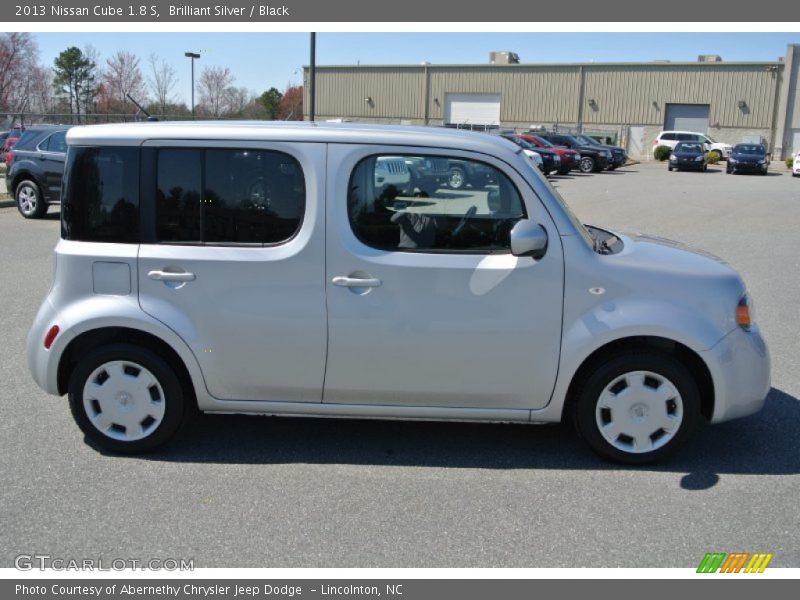 Brilliant Silver / Black 2013 Nissan Cube 1.8 S