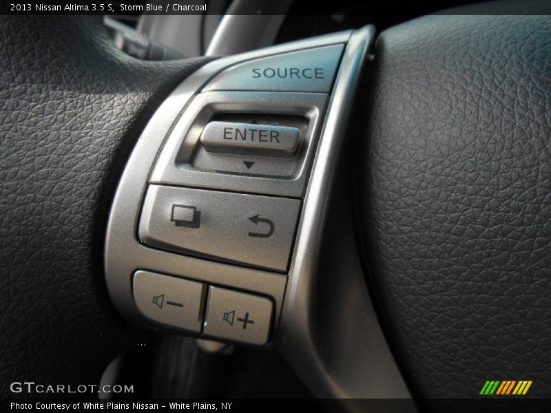 Storm Blue / Charcoal 2013 Nissan Altima 3.5 S