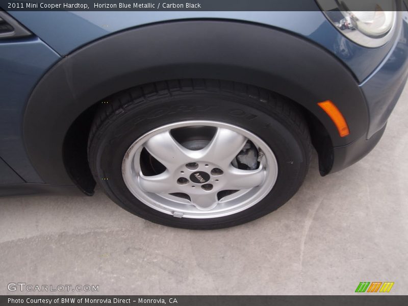 Horizon Blue Metallic / Carbon Black 2011 Mini Cooper Hardtop