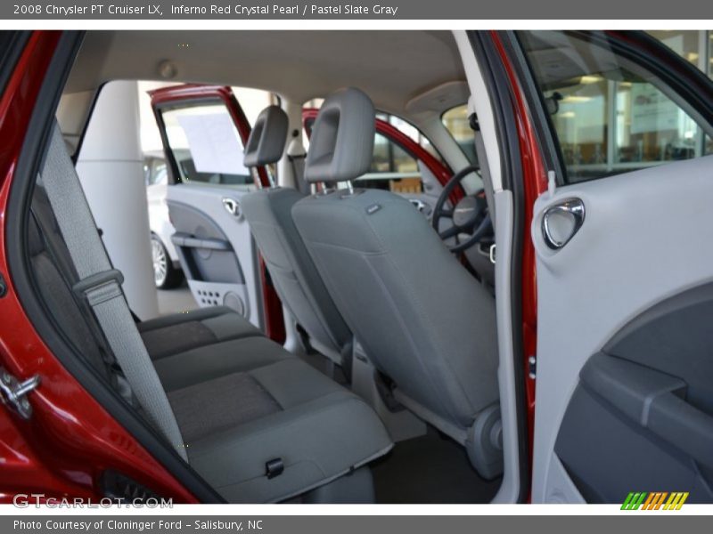 Inferno Red Crystal Pearl / Pastel Slate Gray 2008 Chrysler PT Cruiser LX