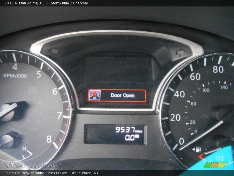 Storm Blue / Charcoal 2013 Nissan Altima 3.5 S