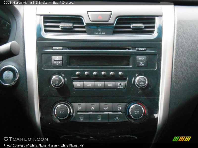 Storm Blue / Charcoal 2013 Nissan Altima 3.5 S