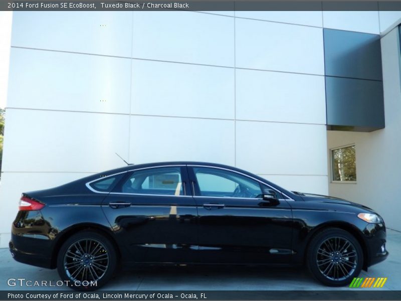Tuxedo Black / Charcoal Black 2014 Ford Fusion SE EcoBoost