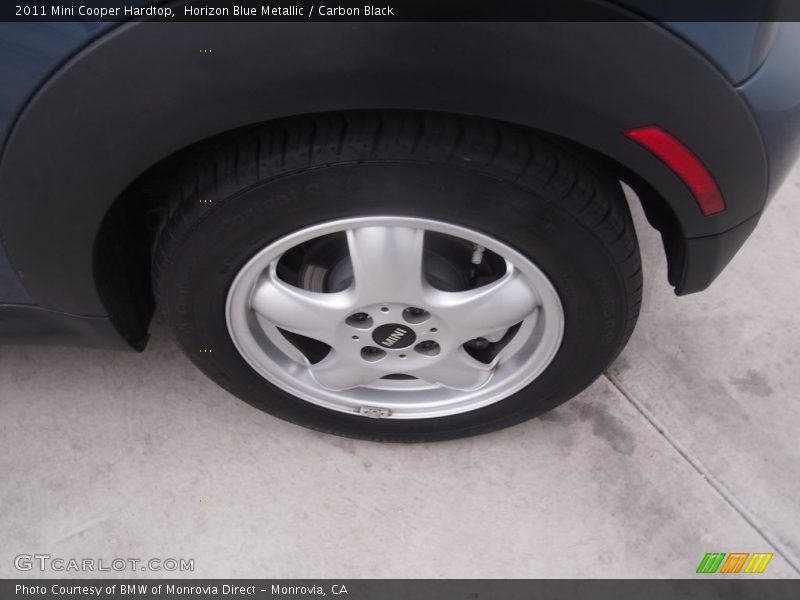 Horizon Blue Metallic / Carbon Black 2011 Mini Cooper Hardtop