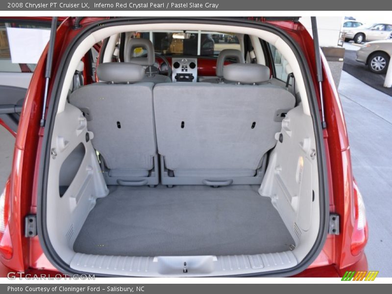 Inferno Red Crystal Pearl / Pastel Slate Gray 2008 Chrysler PT Cruiser LX