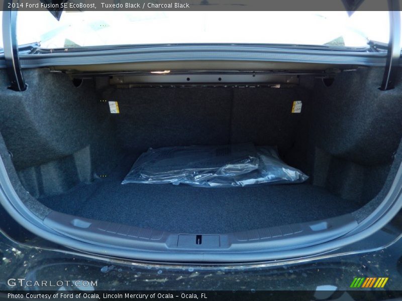 Tuxedo Black / Charcoal Black 2014 Ford Fusion SE EcoBoost