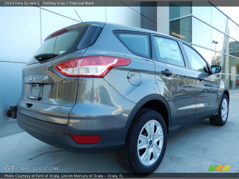 Sterling Gray / Charcoal Black 2014 Ford Escape S