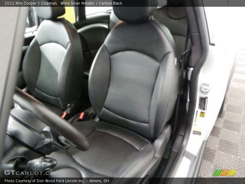 White Silver Metallic / Carbon Black 2011 Mini Cooper S Clubman