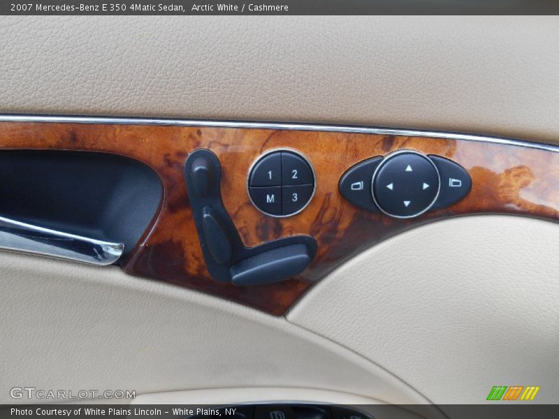 Arctic White / Cashmere 2007 Mercedes-Benz E 350 4Matic Sedan