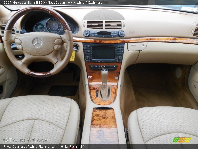 Arctic White / Cashmere 2007 Mercedes-Benz E 350 4Matic Sedan