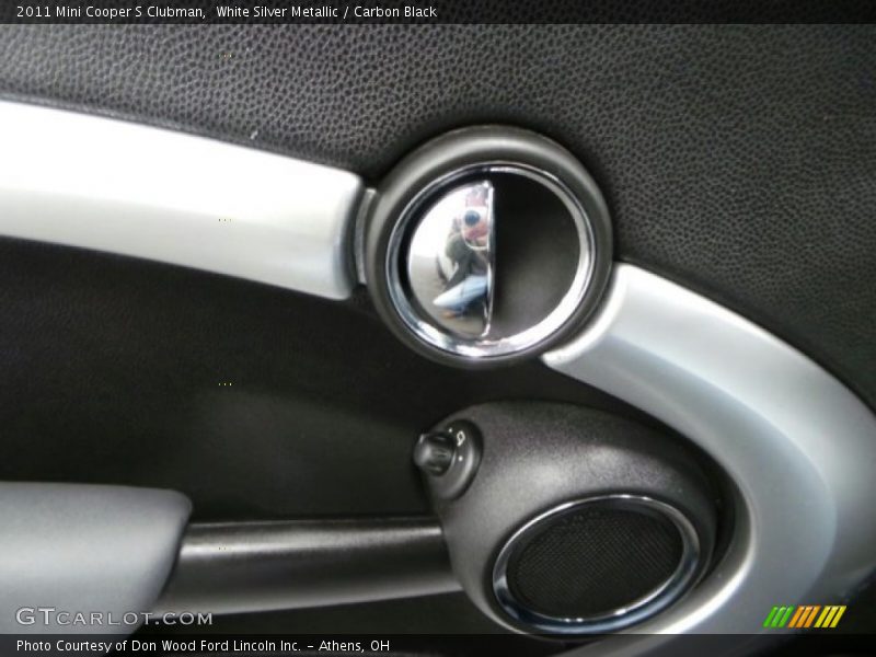 White Silver Metallic / Carbon Black 2011 Mini Cooper S Clubman