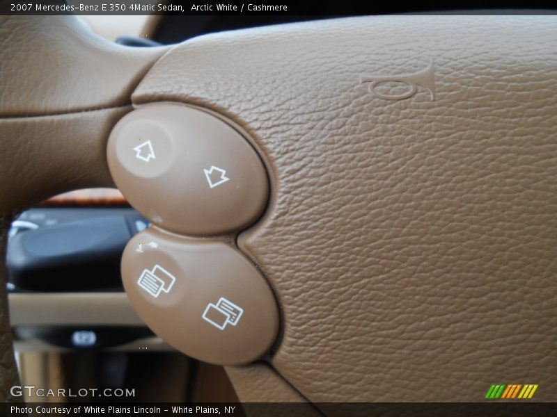 Arctic White / Cashmere 2007 Mercedes-Benz E 350 4Matic Sedan