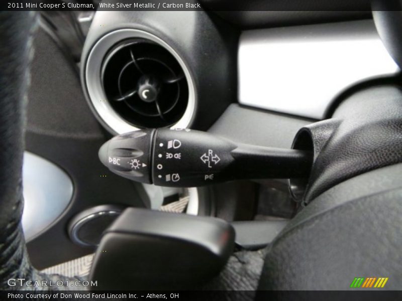 White Silver Metallic / Carbon Black 2011 Mini Cooper S Clubman