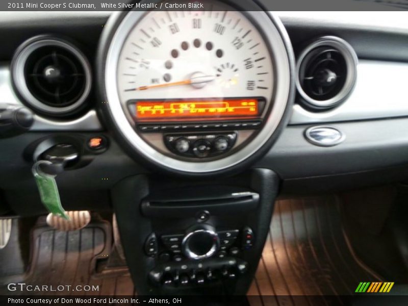 White Silver Metallic / Carbon Black 2011 Mini Cooper S Clubman