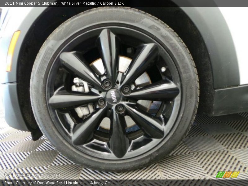 White Silver Metallic / Carbon Black 2011 Mini Cooper S Clubman